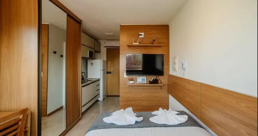 Aluguel no smart orla - 1/4 em piatã - mobiliado - vista mar - infra completa