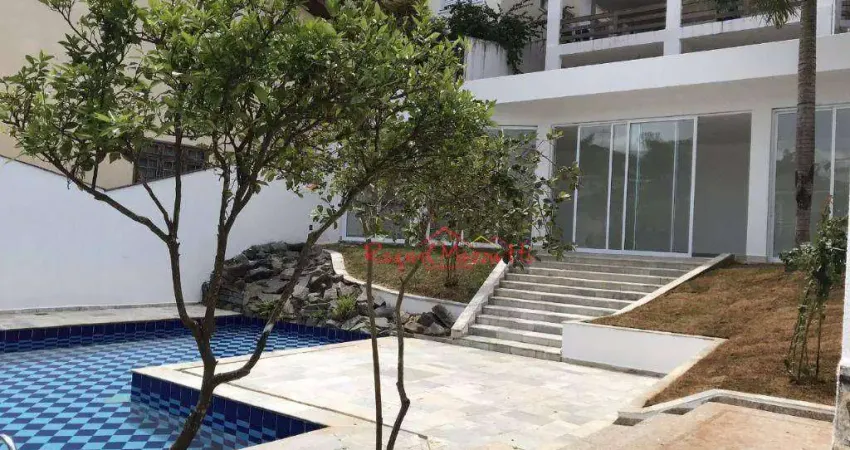 Casa com 3 dormitórios, 450 m² - venda por r$ 3.800.000,00 ou aluguel por r$ 13.000,00/mês - condomínio arujá 5 - arujá/sp