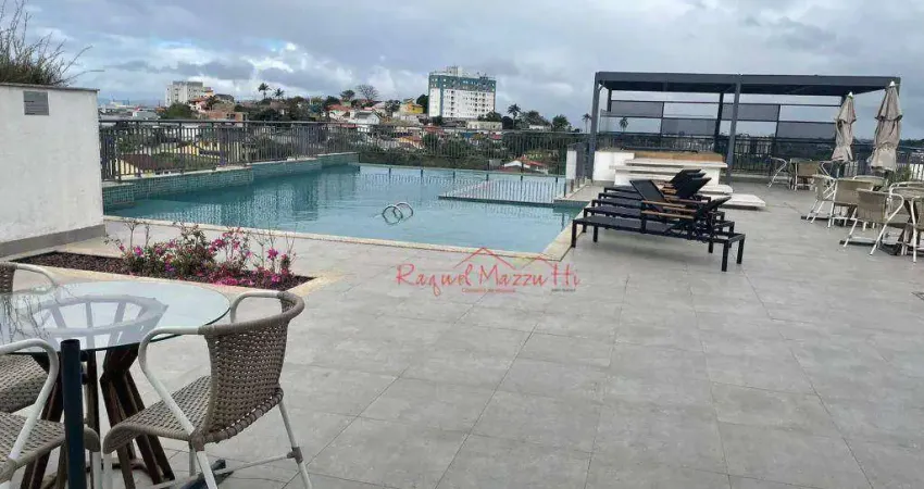 Apartamento com 1 dormitório para alugar, 34 m² por R$ 3.500,00/mês - Centro - Arujá/SP