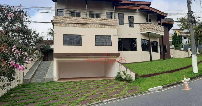 Casa com 4 dormitórios para alugar, 280 m² por R$ 7.800/mês - Condomínio V - Arujá/São Paulo