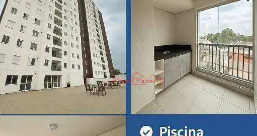 Apartamento com 2 dormitórios para alugar, 58 m² por R$ 3.680,92/mês - Nova Arujá - Arujá/SP