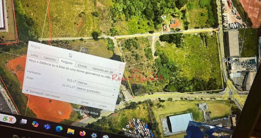 Área à venda, 21432 m² por R$ 2.500  o M²- Água Chata - Guarulhos/SP