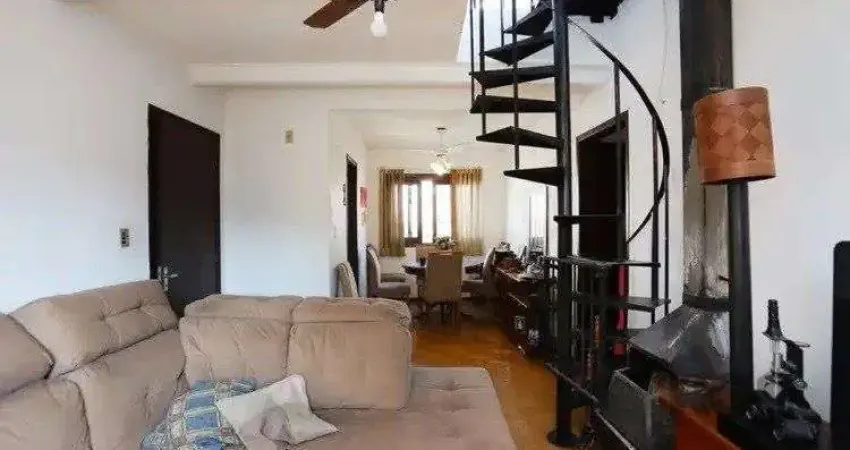 Vende-se ampla cobertura 3 quartos com vaga, lareira e churrasqueira - 175m² - A