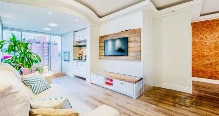Apartamento de 3 dormitórios e 2 vagas no Chácara das Pedras