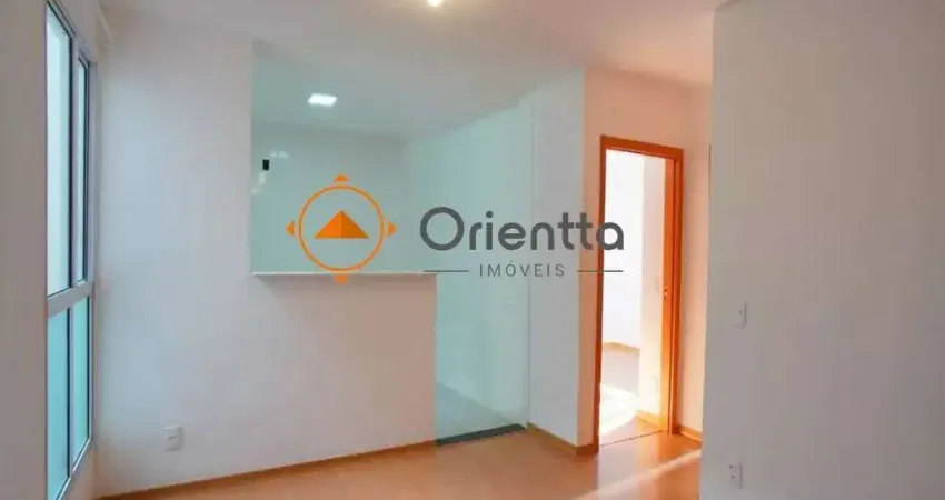 Apartamento para alugar com 44m², semmobília, 2 quartos e 1 vaga de garagem.