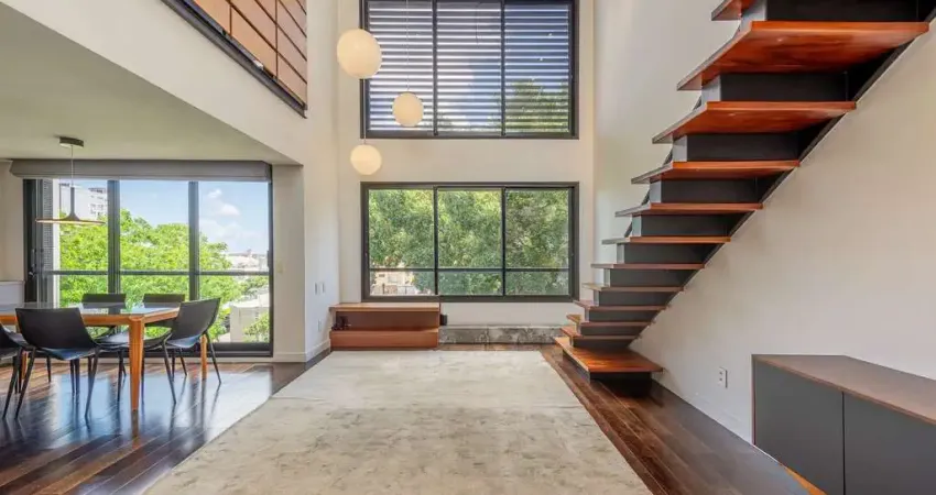 Cobertura com 115m² e 2 dormitórios, 2 suítes, 1 vaga