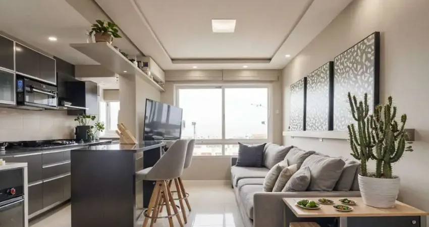 Vende-se apartamento com 2 quartos (1 suíte), 55m² e 2 vagas – petrópolis