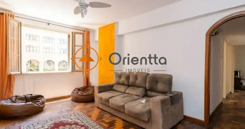 Apartamento semimobiliado com 3 quartos e 92m² para alugar em centro histórico,