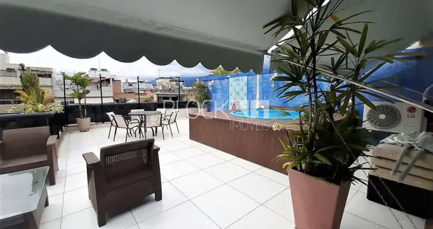 Recreio dos Bandeirantes | Cobertura 2 quartos, sendo 2 suites
