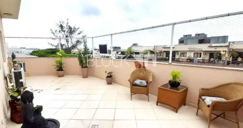Recreio dos Bandeirantes | Cobertura 4 quartos, sendo 2 suites