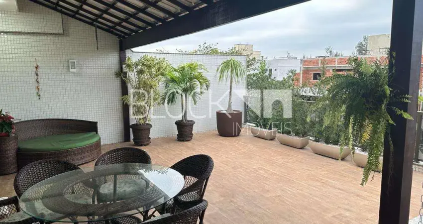 Recreio dos Bandeirantes | Cobertura 3 quartos, sendo 3 suites