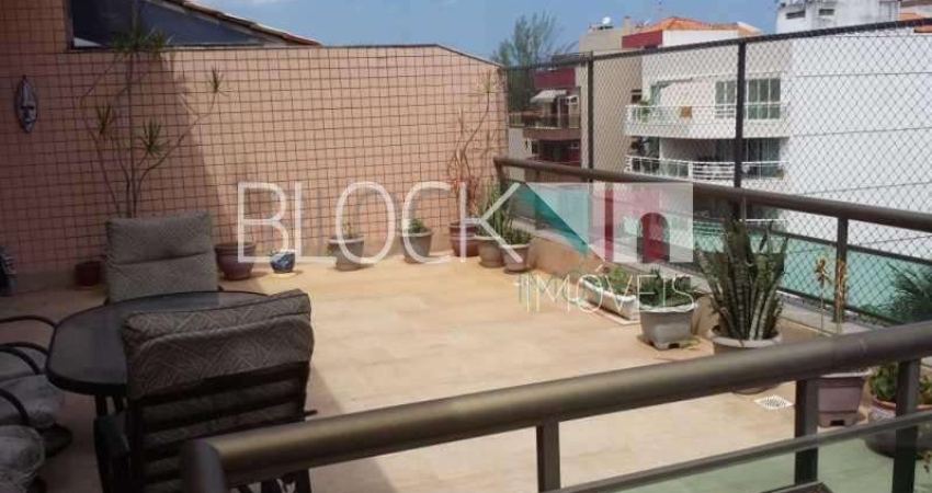 Recreio dos Bandeirantes | Cobertura 4 quartos, sendo 2 suites