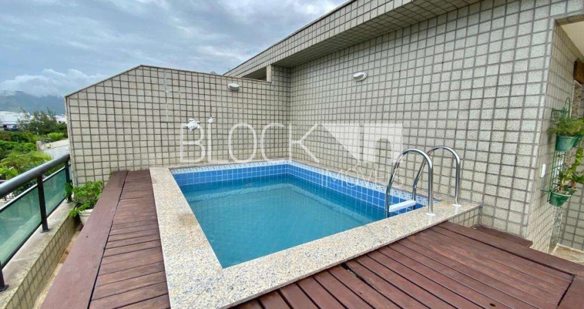 Recreio dos Bandeirantes | Cobertura 4 quartos, sendo 3 suites