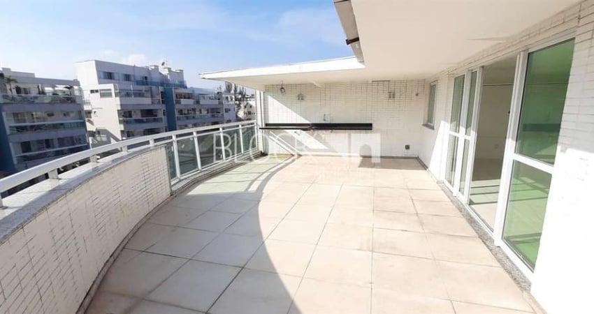 Recreio dos Bandeirantes | Cobertura 4 quartos, sendo 4 suites