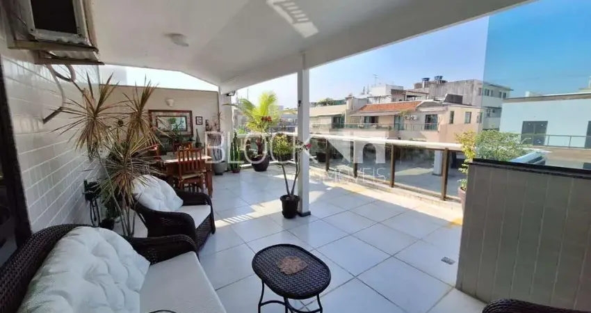 Recreio dos Bandeirantes | Cobertura 3 quartos, sendo 1 suite