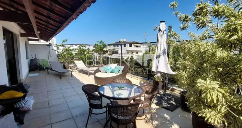 Barra da Tijuca | Cobertura 4 quartos, sendo 4 suites