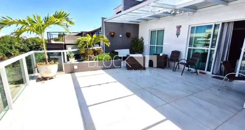 Recreio dos Bandeirantes | Cobertura 3 quartos, sendo 3 suites