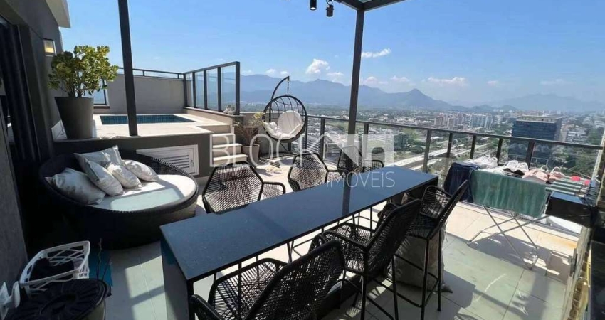 Recreio dos Bandeirantes | Cobertura 4 quartos, sendo 2 suites