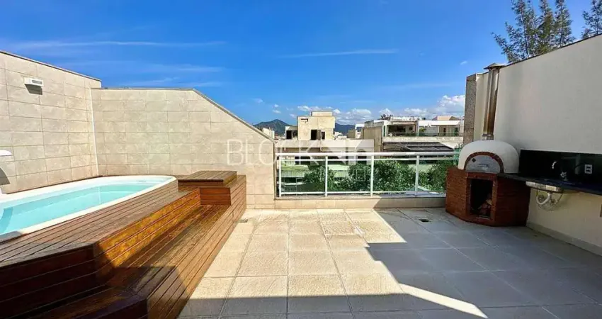 Recreio dos Bandeirantes | Cobertura 3 quartos, sendo 3 suites