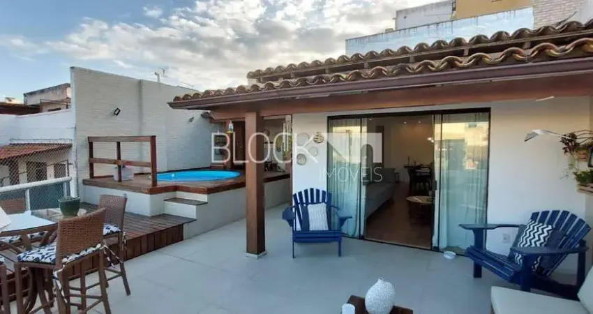 Recreio dos Bandeirantes | Cobertura 3 quartos, sendo 2 suites