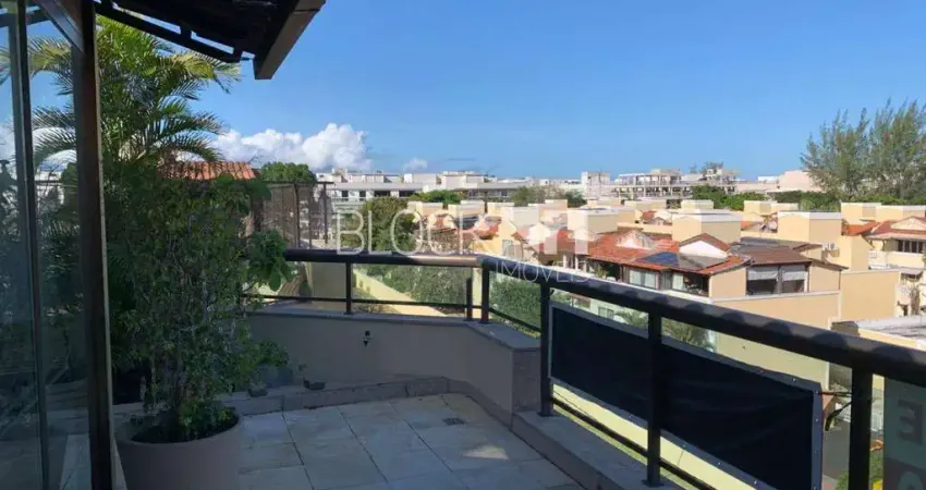 Recreio dos Bandeirantes | Cobertura 4 quartos, sendo 1 suite