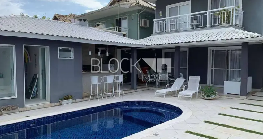 Recreio dos bandeirantes | casa de condomínio 4 quartos, sendo 4 suites