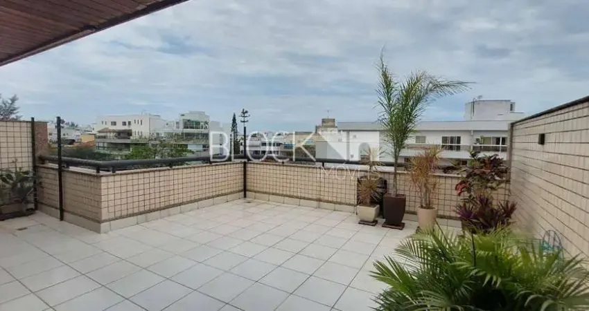 Recreio dos bandeirantes | cobertura 3 quartos, sendo 1 suite