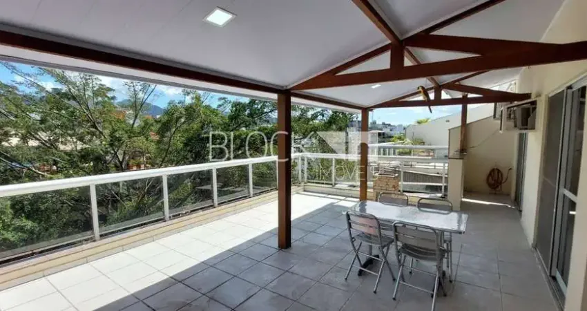 Recreio dos bandeirantes | cobertura 3 quartos, sendo 3 suites