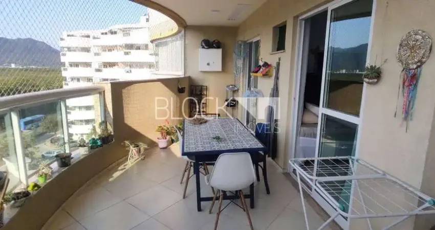 Recreio dos bandeirantes | apartamento 2 quartos, sendo 1 suite