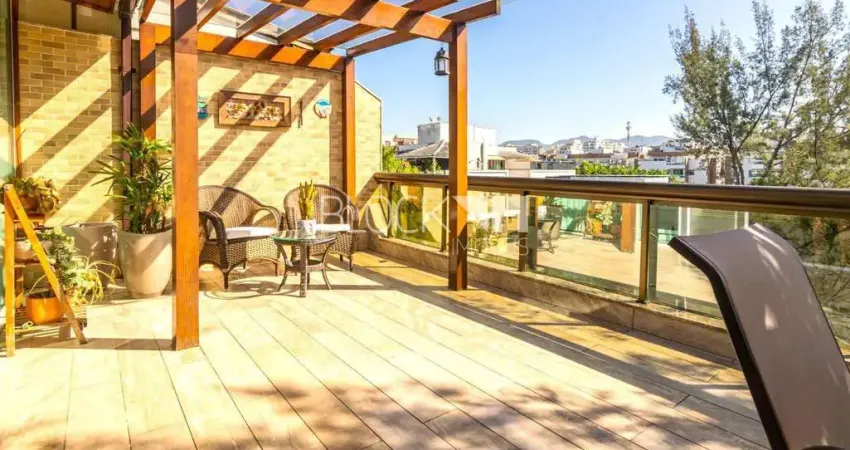 Recreio dos bandeirantes | cobertura 3 quartos, sendo 3 suites