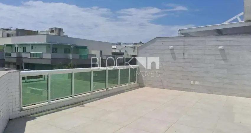 Recreio dos bandeirantes | cobertura 3 quartos, sendo 3 suites