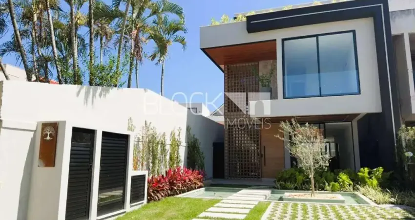 Barra da tijuca | casa de condomínio 4 quartos, sendo 4 suites