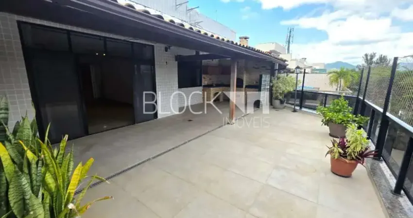 Recreio dos bandeirantes | cobertura 4 quartos, sendo 2 suites