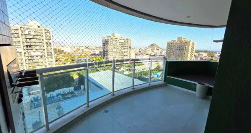 Recreio dos bandeirantes | apartamento 2 quartos, sendo 1 suite