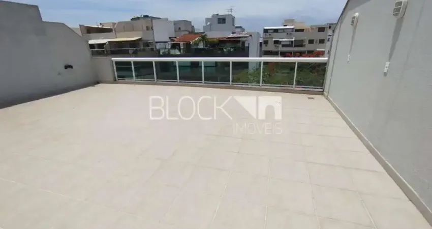 Recreio dos bandeirantes | cobertura 3 quartos, sendo 3 suites