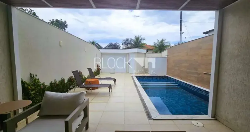 Recreio dos bandeirantes | casa de condomínio 4 quartos, sendo 4 suites