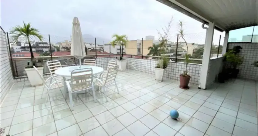 Recreio dos Bandeirantes | Cobertura 3 quartos, sendo 2 suites