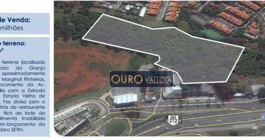 Terreno comercial à venda na Rua Antuérpia, Granja Viana, Cotia