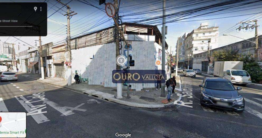 Terreno à venda, 346 m² por R$ 2.600.000,00 - Tatuapé - São Paulo/SP