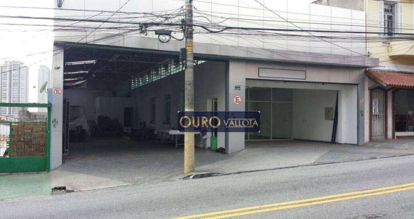 Galpão para alugar, 980 m² por R$ 48.052,00/mês - Mooca - São Paulo/SP