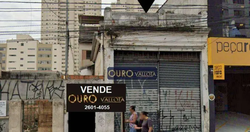 Terreno à venda, 245 m² por R$ 1.810.000,00 - Ipiranga - São Paulo/SP