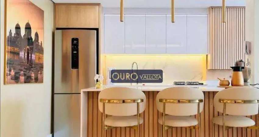 AP no Tatuapé (Alto Padrão), 70m2 finamente decorado e planejado, 1 vg, lazer total