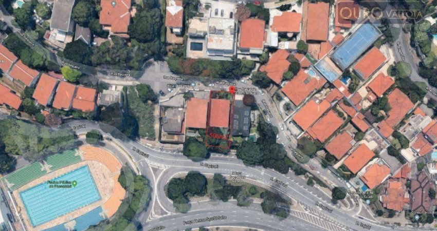 Terreno à venda, 506 m² por R$ 1.490.000,00 - Pacaembu - São Paulo/SP