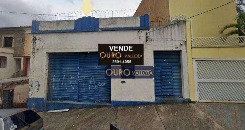 Terreno à venda, 180 m² por R$ 800.000,00 - Mooca - São Paulo/SP