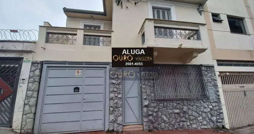Sobrado com 4 dormitórios para alugar, 272 m² por R$ 7.632,02/mês - Mooca - São Paulo/SP