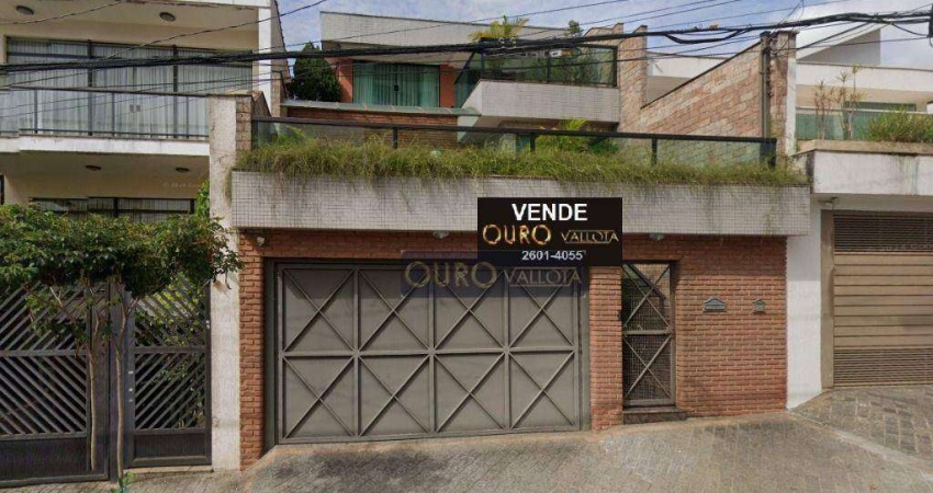 Sobrado com 4 dormitórios à venda, 500 m² por R$ 4.500.000 - Mooca - São Paulo/SP