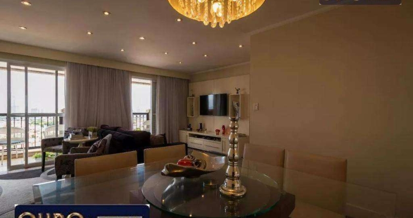Apartamento com 3 dormitórios à venda, 107 m² por R$ 930.000,00 - Alto da Mooca - São Paulo/SP