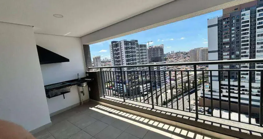 Apartamento com 2 dormitórios e sala ampliada à venda, 89 m² por r$ 850.000 - vila prudente - são paulo/sp
