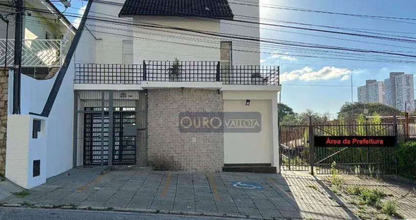 Sobrado para alugar, 370 m² por r$ 12.370,00/mês - jardim avelino - são paulo/sp