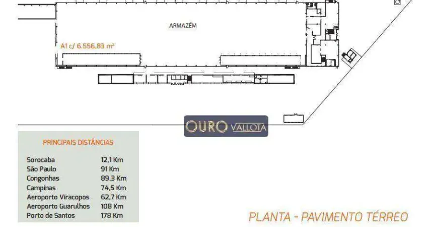 Galpão para alugar, 19758 m² por R$ 364.875,15/mês - Aparecidinha - Sorocaba/SP